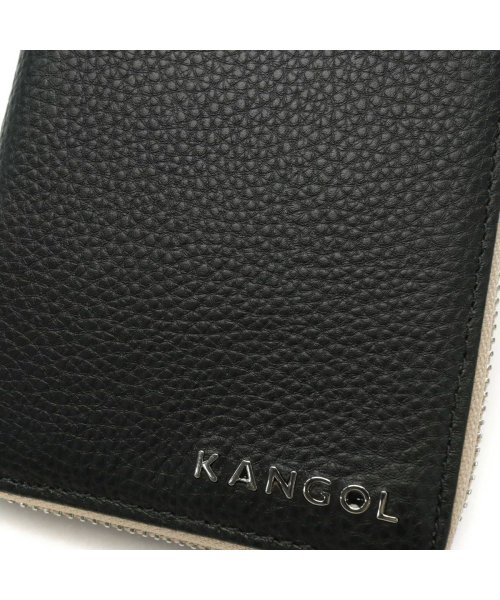 KANGOL(KANGOL)/カンゴール 二つ折り財布 KANGOL bolton 財布 2つ折り 札入れ 二つ折り ミドルウォレット L字ファスナー レザー シュリン 250－10154/img13
