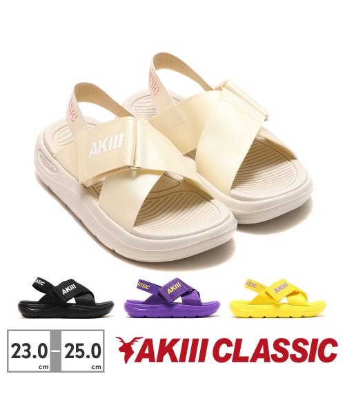 TSURUYA(ツルヤ)/クラシック AKIII CLASSIC レディース AKC0054 アキ ジョイ BEG BLK PUR YEL/img01