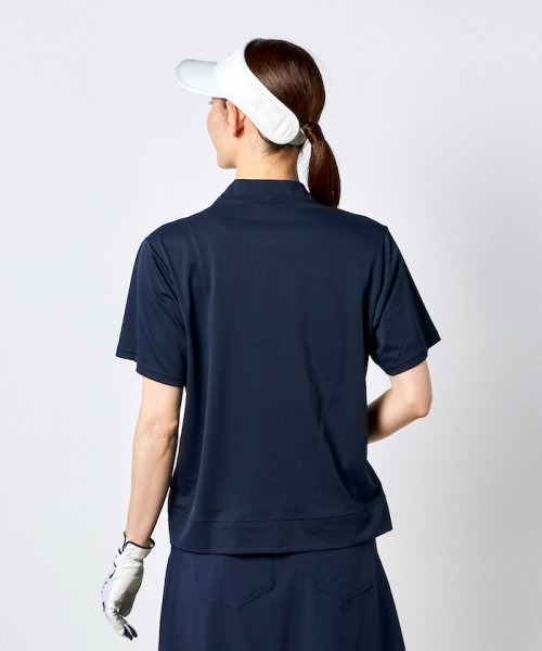 Munsingwear(マンシングウェア)/『STANDARD』Coolist D－Tecモックネック半袖シャツ(吸汗速乾/UV CUT(UPF50+)/放熱)/img14