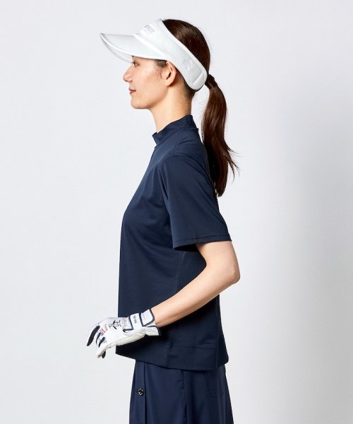 Munsingwear(マンシングウェア)/『STANDARD』Coolist D－Tecモックネック半袖シャツ(吸汗速乾/UV CUT(UPF50+)/放熱)/img15