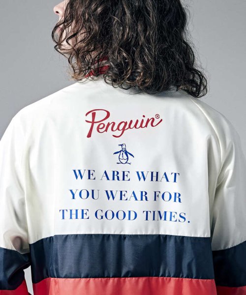 Penguin by Munsingwear(ペンギン　バイ　マンシングウェア)/60'S MESSAGE NYLON JACKET/60'Sメッセージナイロンジャケット【アウトレット】/img03