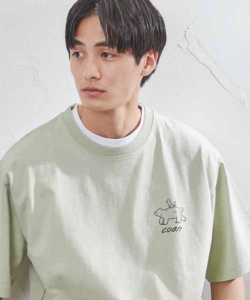 coen(coen)/Ryo　Kaneyasu×コーエンベアプリントTシャツ/img24