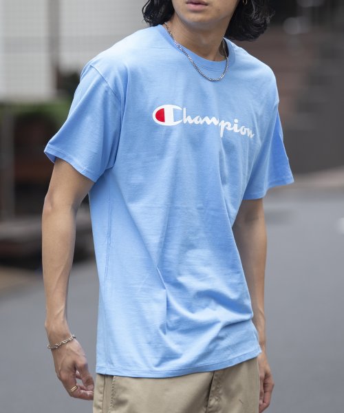 CHAMPION(チャンピオン)/【CHAMPION / チャンピオン】トップス Tシャツ 半袖 ロゴ プリント オーバーサイズ ワンポイント GT23HY06794/GT23HY07718/img01