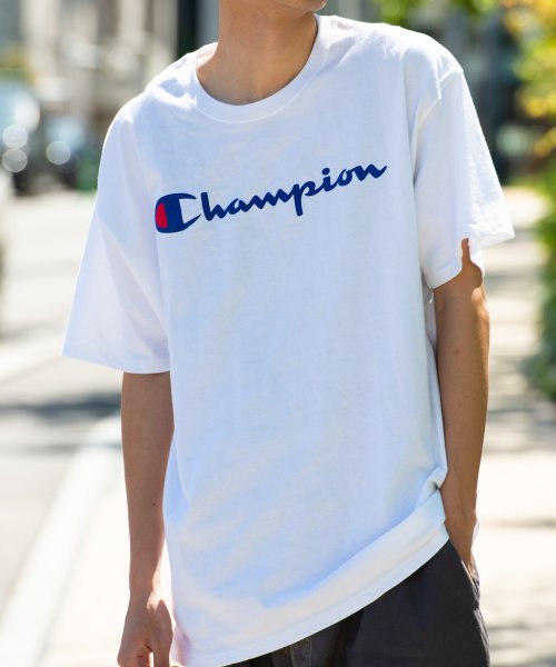 CHAMPION(チャンピオン)/【CHAMPION / チャンピオン】トップス Tシャツ 半袖 ロゴ プリント オーバーサイズ ワンポイント GT23HY06794/GT23HY07718/img05