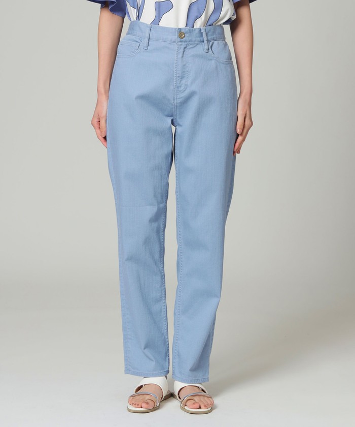 【L】*Wings掲載*【ウォッシャブル】カラーストレッチデニムパンツ(505288217)|阪急百貨店公式通販サイト|阪急百貨店オンラインストア