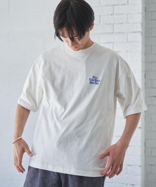 coen(coen)/COMMON　GOOD（コモングッド）別注ロゴ刺繍Tシャツ/img02