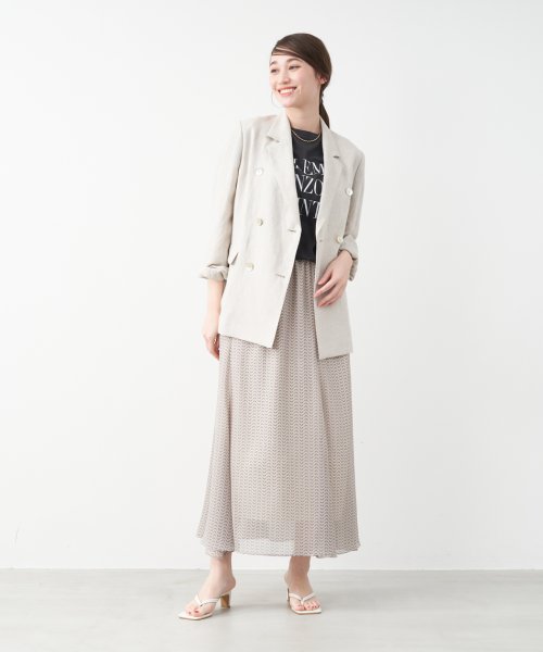 MICA&DEAL(マイカアンドディール)/linen double jacket/img08