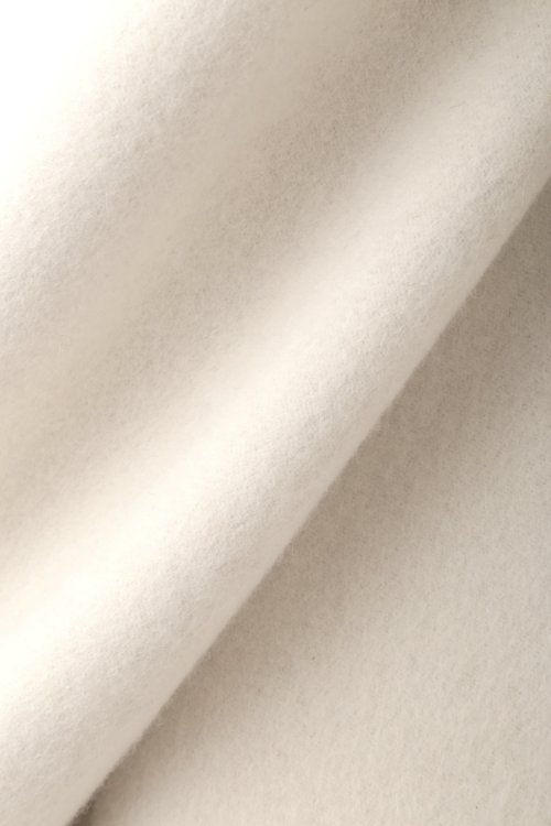 カシミヤ混 2TONE リバーロングコート 