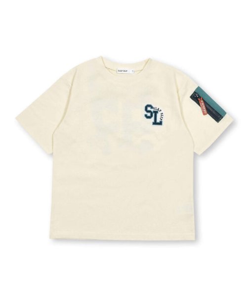 SLAP SLIP(スラップスリップ)/カレッジロゴ風プリント袖ポケット付半袖Tシャツ(90~130cm)/img08