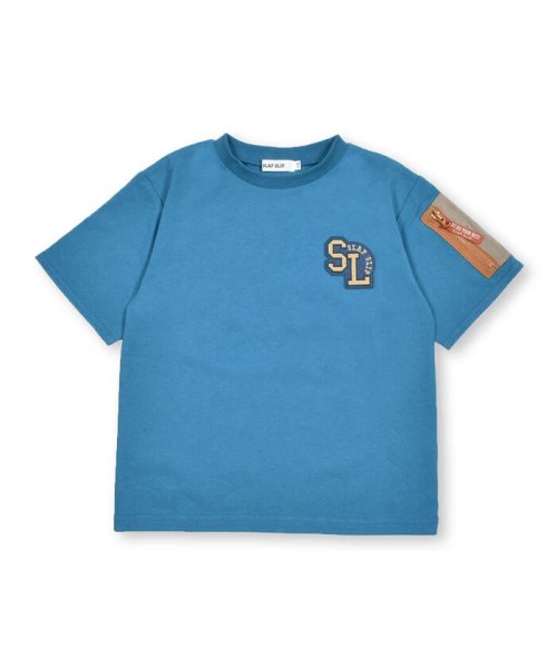 SLAP SLIP(スラップスリップ)/カレッジロゴ風プリント袖ポケット付半袖Tシャツ(90~130cm)/img15