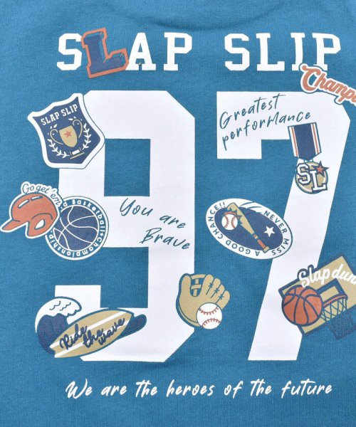 SLAP SLIP(スラップスリップ)/カレッジロゴ風プリント袖ポケット付半袖Tシャツ(90~130cm)/img20