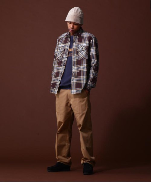 AVIREX(AVIREX)/《COLLECTION》COTTON CHECK EMBROIDERY SHIRT/img03