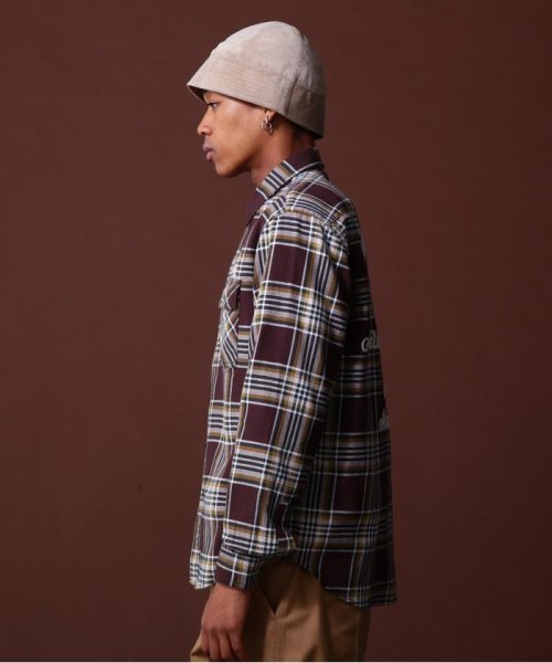 AVIREX(AVIREX)/《COLLECTION》COTTON CHECK EMBROIDERY SHIRT/img04
