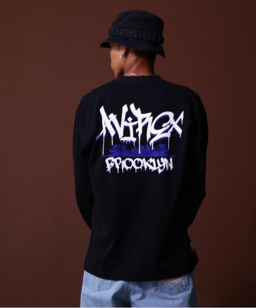 AVIREX(AVIREX)/《COLLECTION》TAGGING BROOKLYN L/S T－SHIRT/img05