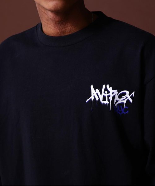 AVIREX(AVIREX)/《COLLECTION》TAGGING BROOKLYN L/S T－SHIRT/img06