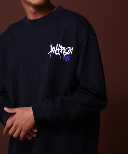 AVIREX(AVIREX)/《COLLECTION》TAGGING BROOKLYN L/S T－SHIRT/img07