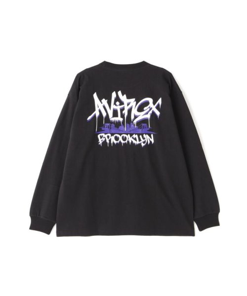 AVIREX(AVIREX)/《COLLECTION》TAGGING BROOKLYN L/S T－SHIRT/img09