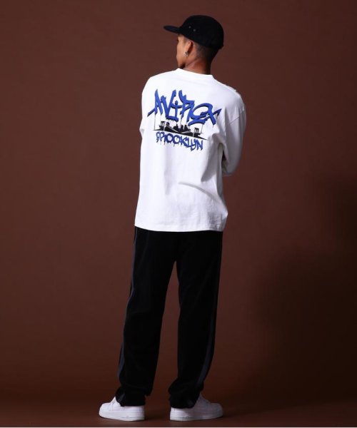 AVIREX(AVIREX)/《COLLECTION》TAGGING BROOKLYN L/S T－SHIRT/img12