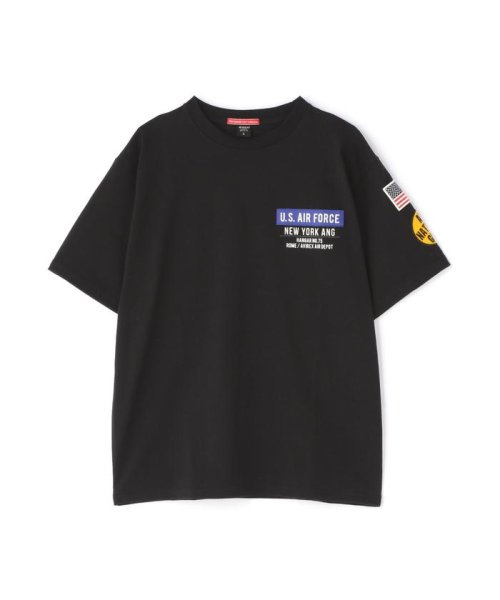 AVIREX(AVIREX)/《COLLECTION》AIR NATIONAL GUARD PATCH T－SHIRT / エアナショナルガード Tシャツ/img11