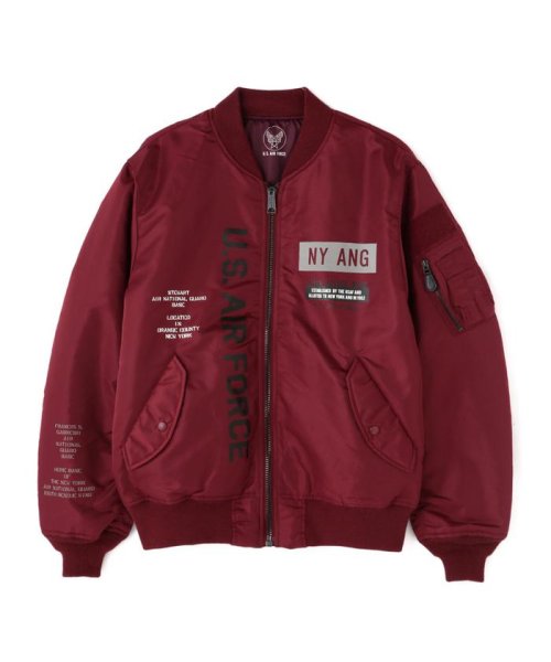 AVIREX(AVIREX)/《COLLECTION》REFLECT STENCIL MA－1 FLIGHT JACKET /img30