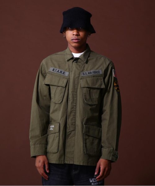 AVIREX(AVIREX)/《COLLECTION》AIR NATIONAL GUARD JUNGLE FATIGUE JACK/img10