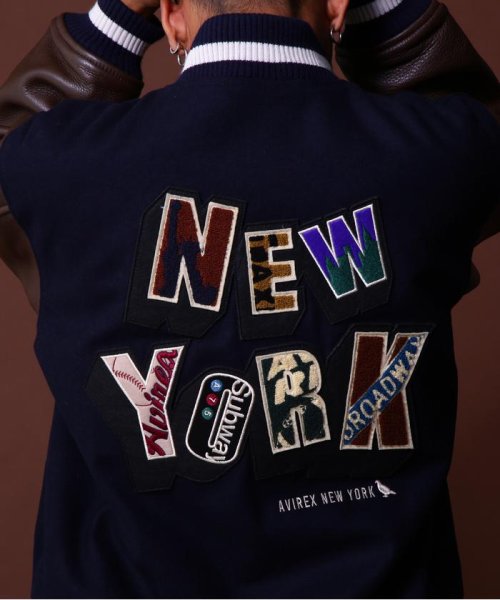 AVIREX(AVIREX)/《COLLECTION》STADIUM JACKET NYC /スタジアムジャケット NYC /img11