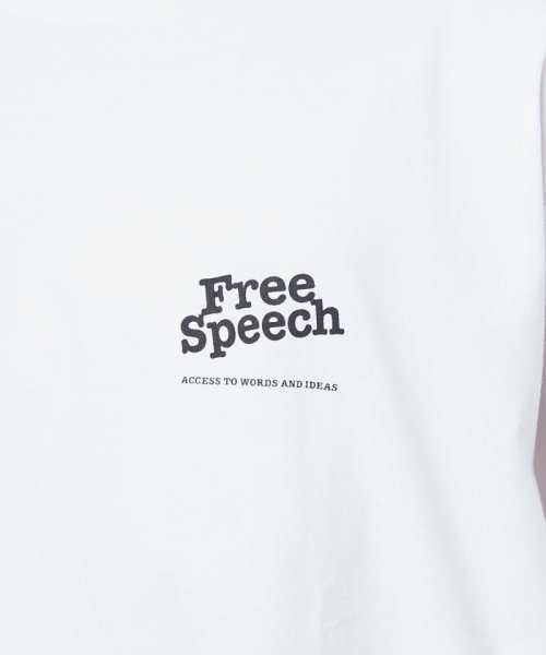 coen(coen)/Free　Speech（フリースピーチ）別注プリントTシャツ/img16