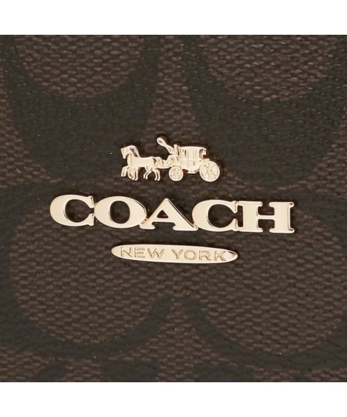 COACH(コーチ)/コーチ アウトレット ハンドバッグ ショルダーバッグ シグネチャー ブラウン ブラック レディース COACH C1523 IMAA8/img08