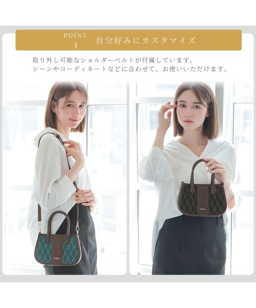 Clelia(クレリア)/ミニバッグ レディース ショルダーバッグ 2way 斜め掛け 肩掛け コンパクト Clelia クレリア Belle ベェル CL－28072/img11