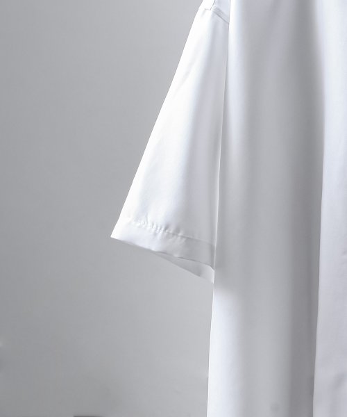 Nilway(ニルウェイ)/オープンカラー半袖刺繍シャツ/img02