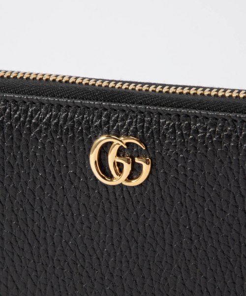 GUCCI(グッチ)/グッチ GUCCI 456117 CAO0G 長財布 レディース 財布 レザー プチマーモント 本革 GG ロゴ プレゼント ブランド ラウンドファスナー おし/img06