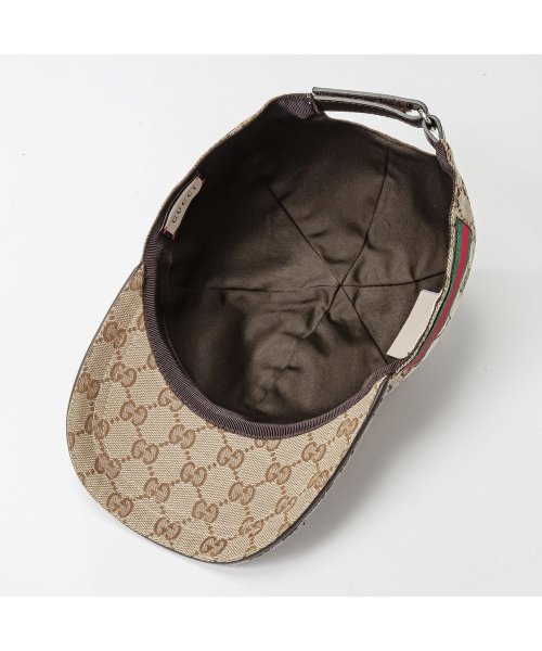 GUCCI(グッチ)/グッチ GUCCI キャップ 200035 KQWBG オリジナルGGキャンバス CAP 帽子 ベースボールキャップ メンズ レディース ユニセックス ブランド/img04