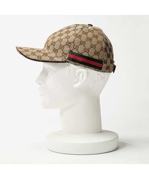 GUCCI(グッチ)/グッチ GUCCI キャップ 200035 KQWBG オリジナルGGキャンバス CAP 帽子 ベースボールキャップ メンズ レディース ユニセックス ブランド/img07