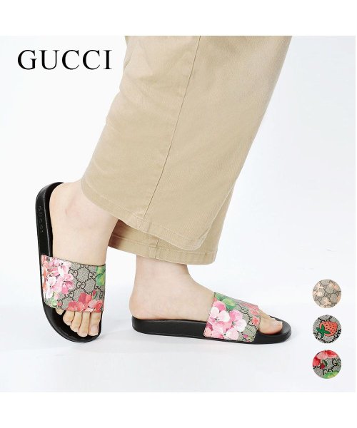 GUCCI(グッチ)/グッチ GUCCI GG サンダル 408508 G2200 KU200 レディース シューズ サンダル ラグジュアリー ブランド イタリア ビーチサンダル シ/img01