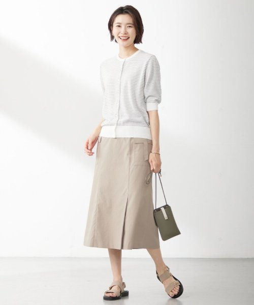 J.PRESS LADIES（LARGE SIZE）(J．プレス　レディス（大きいサイズ）)/【洗える・イージーケア】ソフトタイプライター マーメイド スカート/img09