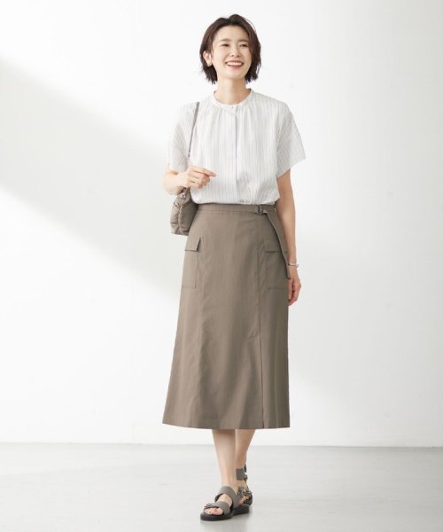 J.PRESS LADIES（LARGE SIZE）(J．プレス　レディス（大きいサイズ）)/【洗える・イージーケア】ソフトタイプライター マーメイド スカート/img14