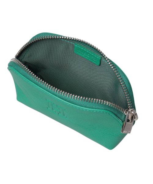 【アクセサリー】ポーチ レザー コンパクト 本革 