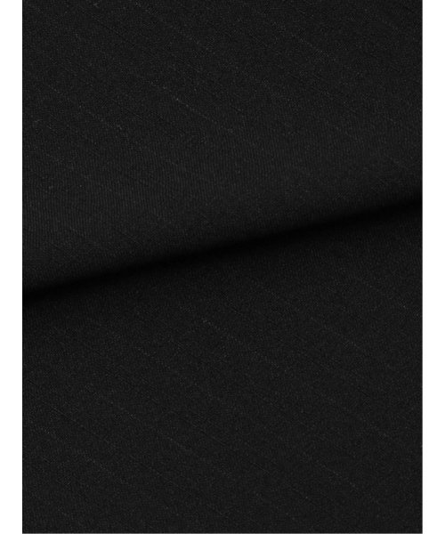 TAKA-Q(タカキュー)/ストレッチウォッシャブル レギュラーフィット 2ボタン2パンツスーツ ストライプ黒 メンズ セットアップ ジャケット ビジネス カジュアル 通勤 仕事/img16
