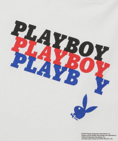 nano・universe(ナノ・ユニバース)/LB.03/「PLAYBOY別注」RABBIT LOGO Tシャツ/img04