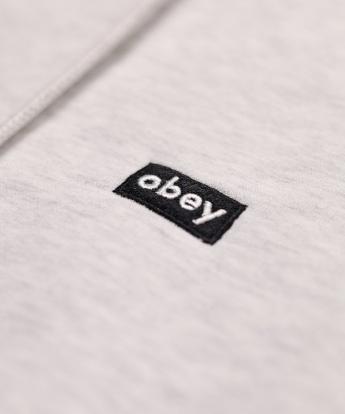 ar/mg(エーアールエムジー)/【W】【OBEY133】【it】【ut21】【OBEY】MINI BOX LOGO HOOD/img03