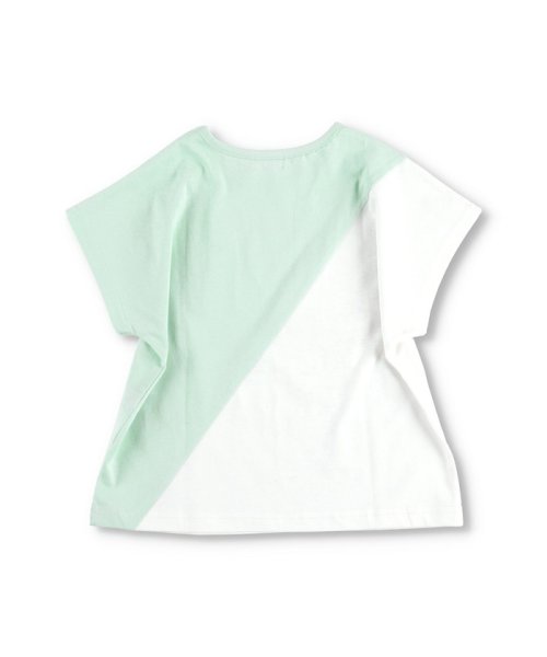 BRANSHES(ブランシェス)/【WEB限定】切替配色半袖Tシャツ/img14