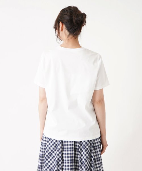 Leilian PLUS HOUSE(レリアンプラスハウス)/ボックスロゴＴシャツ【Leilian WHITE LABEL】/img06