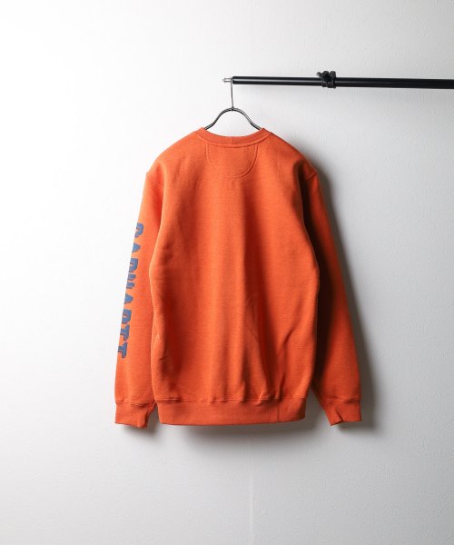 ar/mg(エーアールエムジー)/【W】【CRHTT104904】【it】【ut21】【carhartt カーハート】CREWNECK SLEEVE GRAPHIC SWEAT/img02