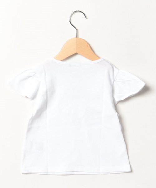 BENETTON (UNITED COLORS OF BENETTON GIRLS)(ユナイテッド　カラーズ　オブ　ベネトン　ガールズ)/キッズフレアスリーブナチュラル半袖Tシャツ・カットソーG/img02