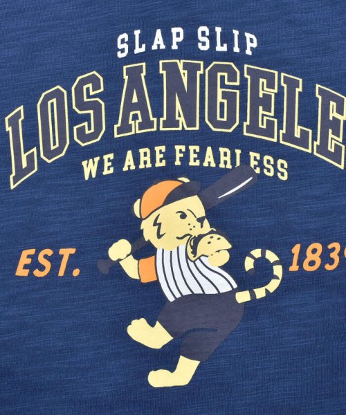 SLAP SLIP(スラップスリップ)/【接触冷感】アニマルいろいろスポーツ前面プリント半袖Tシャツ(80~130cm)/img15