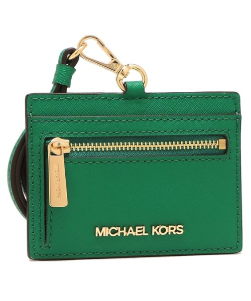 MICHAEL KORS(マイケルコース)/マイケルコース アウトレット カードケース パスケース ジェットセット トラベル グリーン レディース MICHAEL KORS 35S3GTVD3L PLG/img01