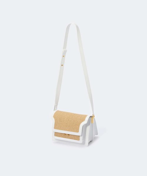 マルニ MARNI SBMP0103Q0 P3860 ショルダーバッグ レディース バッグ ミニバッグ トランクソフトミディアム 斜め掛け 肩掛け TRUNK バッグ