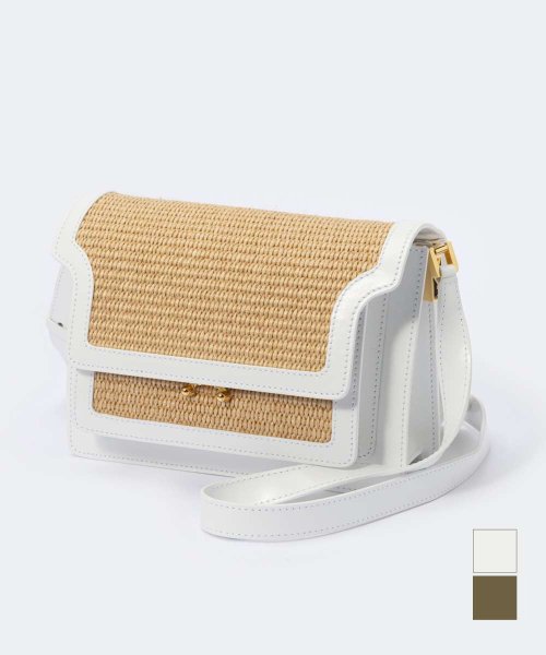 マルニ MARNI SBMP0103Q0 P3860 ショルダーバッグ レディース バッグ ミニバッグ トランクソフトミディアム 斜め掛け 肩掛け TRUNK バッグ