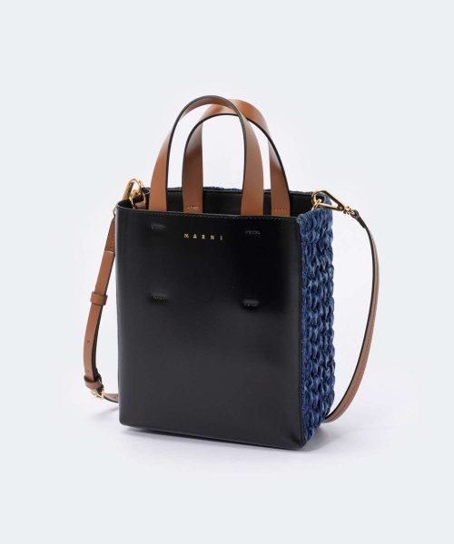 MARNI(マルニ)/マルニ MARNI SHMP0039L0 P5271 ハンドバッグ レディース バッグ ミュゼオ ショルダー レザー 2way SAC MUSEO 鞄 ブルー×/img05