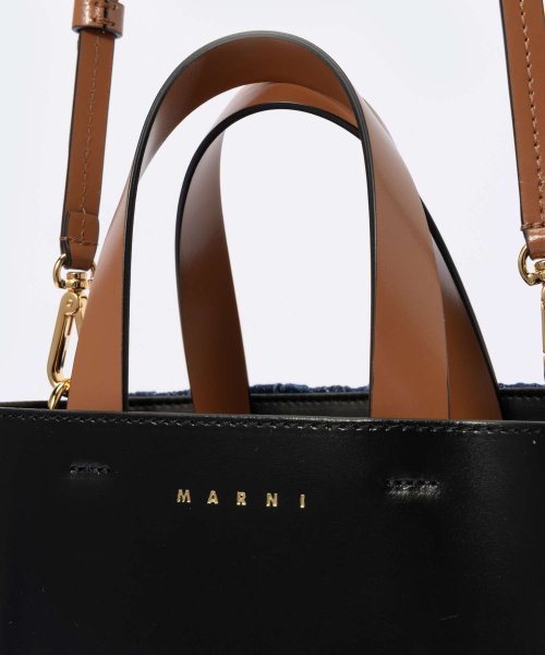 MARNI(マルニ)/マルニ MARNI SHMP0039L0 P5271 ハンドバッグ レディース バッグ ミュゼオ ショルダー レザー 2way SAC MUSEO 鞄 ブルー×/img08